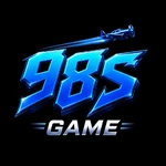 98S Game logo with blue 3D lettering, airplane graphic, and the word “GAME” underneath on a black background.