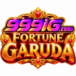 999iG Game logo with Fortune Garuda background design